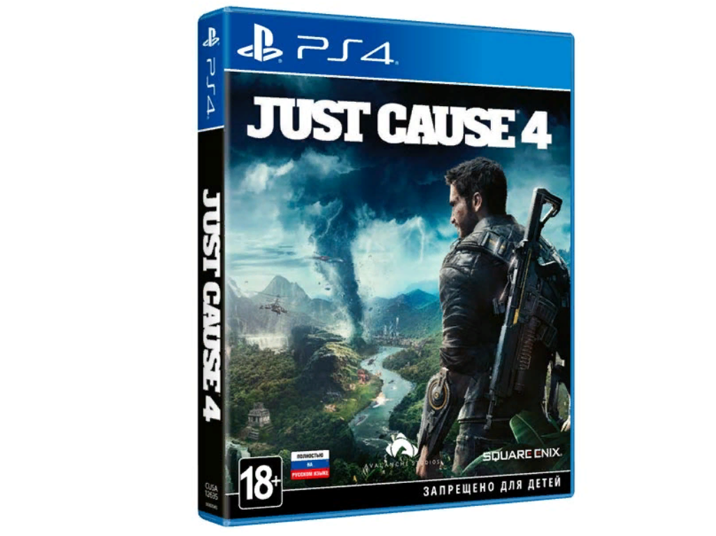 Sony PS4 Just Cause 4 R2 Arabic Video Game