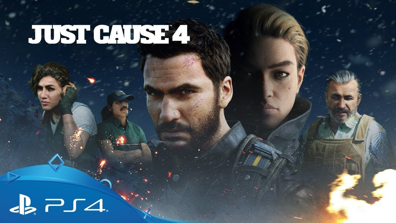 Sony PS4 Just Cause 4 R2 Arabic Video Game