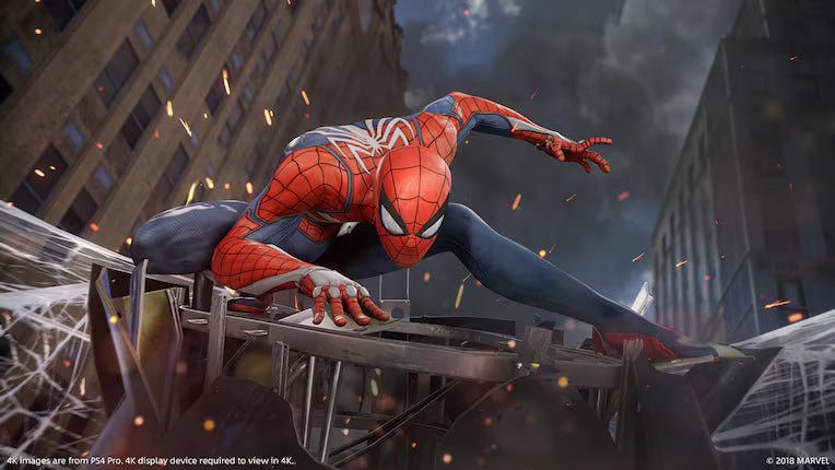 Sony PS4 Marvel Spider-Man Game Year Edition PAL Video Game