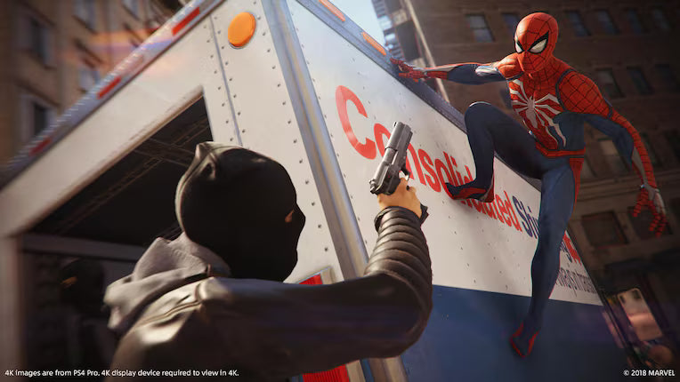 Sony PS4 Marvel Spider-Man Game Year Edition PAL Video Game