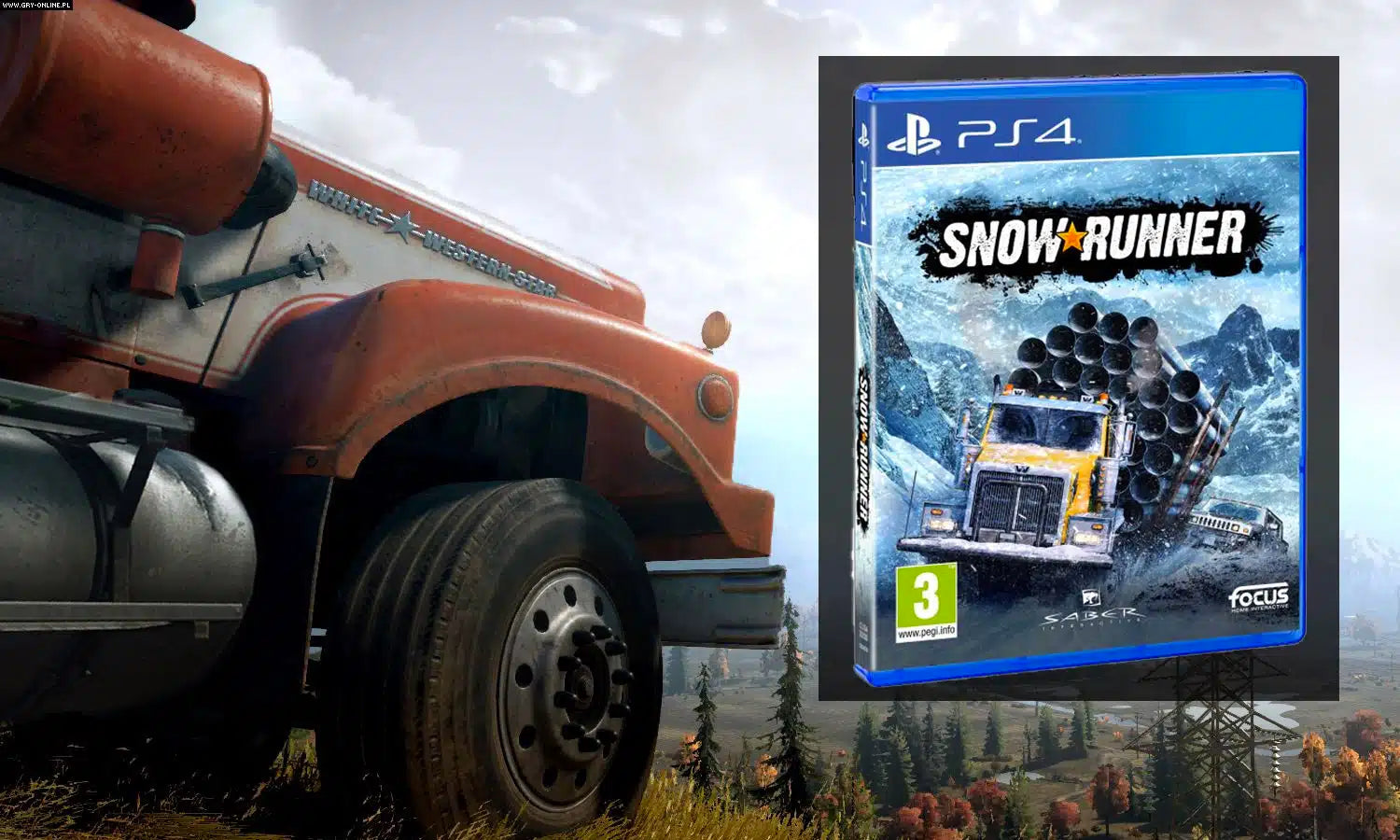 Sony PlayStation 4 Snow Runner Video Game