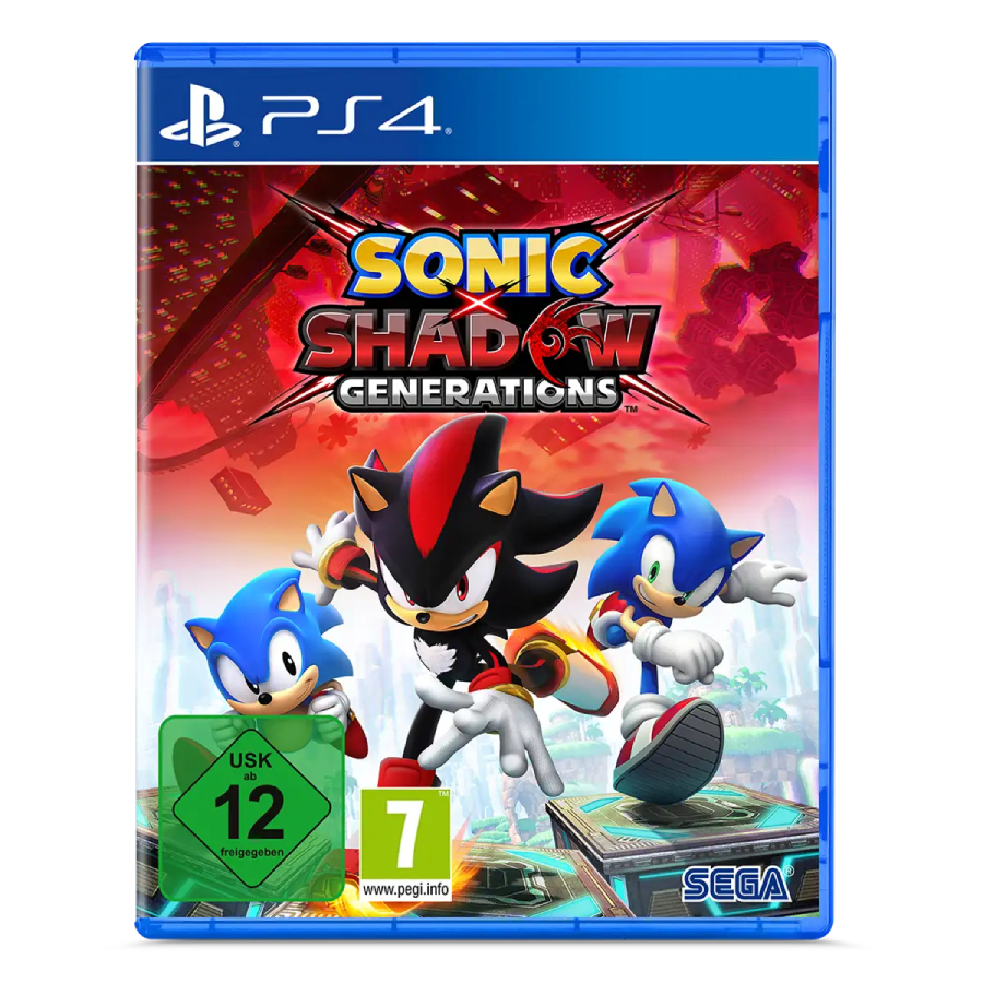 Sega PS4 Sonic X Shadow Generations Video Game