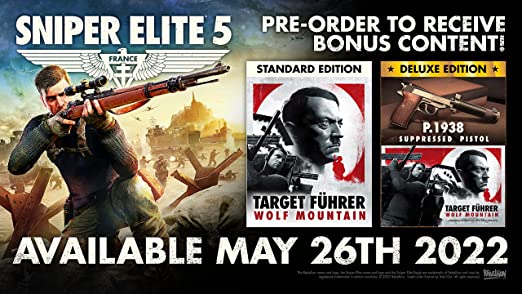 PlayStation 4 Sniper Elite 5 Pal Video Game