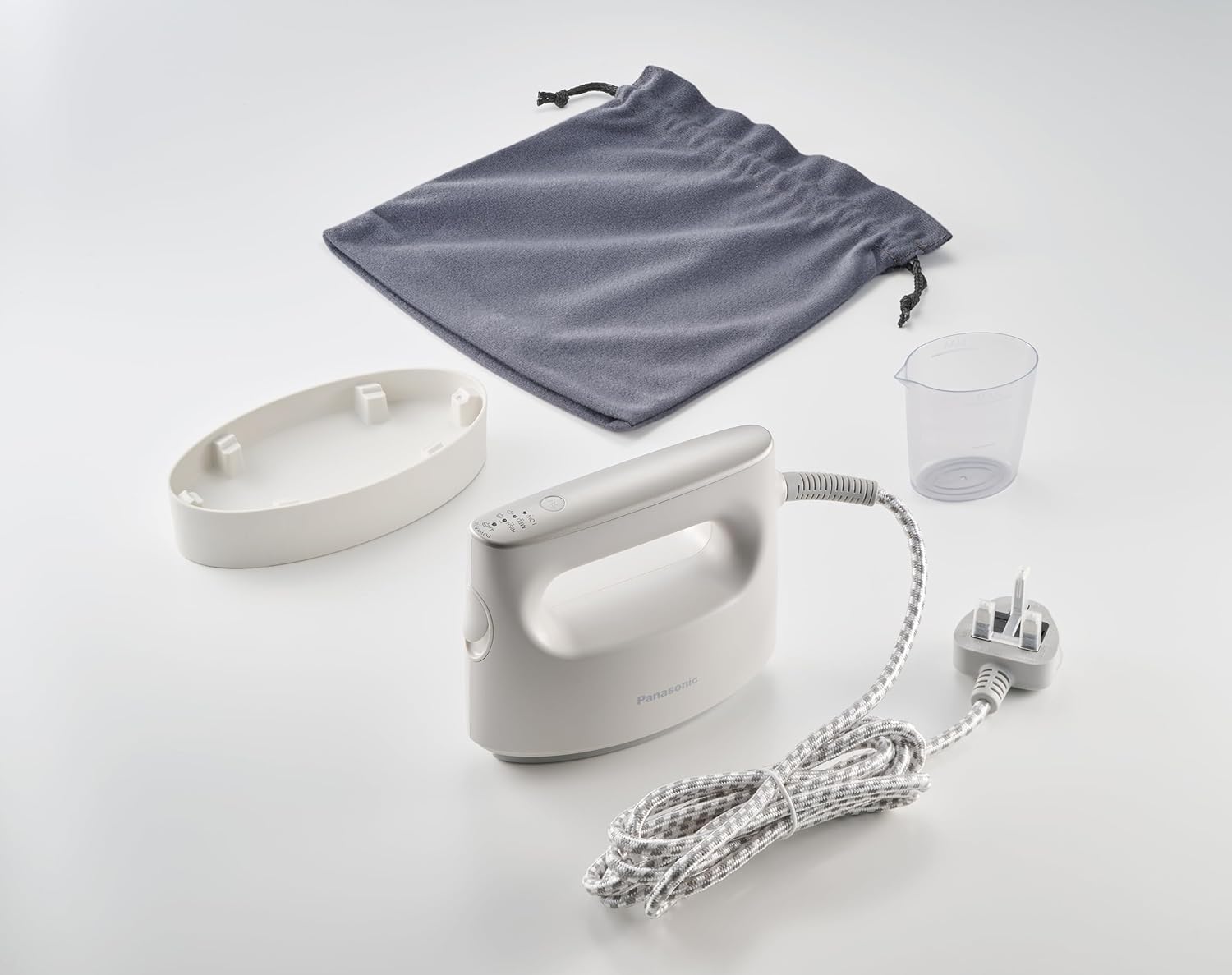 Panasonic 2-in-1 Hand Garment Steamer with Soleplate, PowerShot Function - NI-FS780CTH