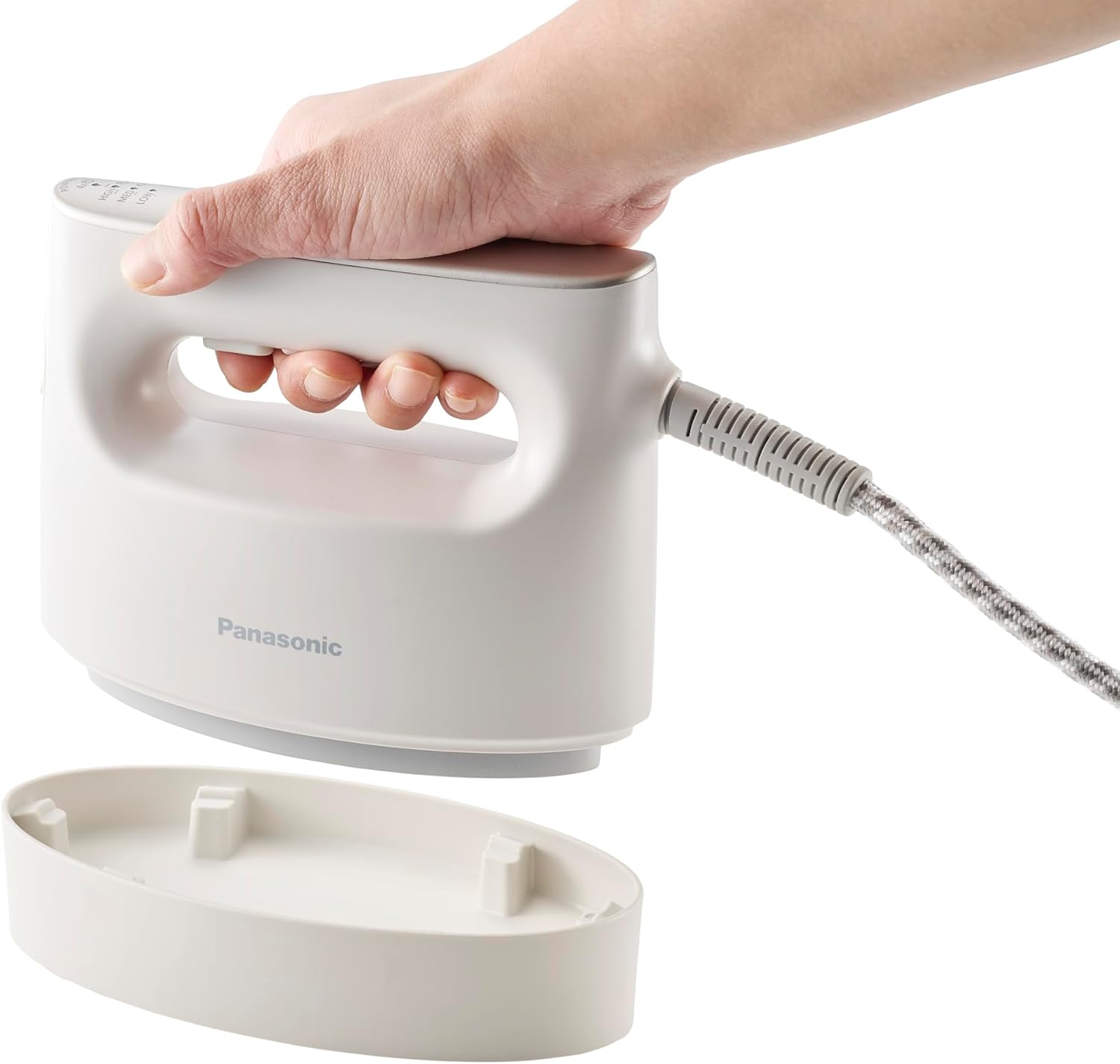 Panasonic 2-in-1 Hand Garment Steamer with Soleplate, PowerShot Function - NI-FS780CTH