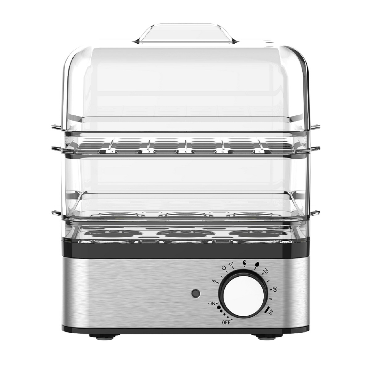 Orca Egg Boiler 8 Eggs 400W, Stainless Steel - OR-EB-KY301