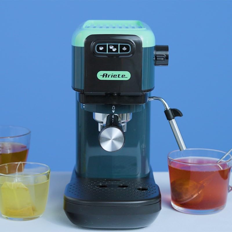 Ariete Espresso Coffee Machine 1300W - Light Aquamarine