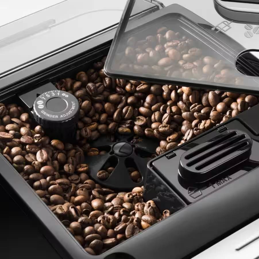 De'Longhi Autentica Cappuccino Fully Automatic Coffee Machine, Silver/Black - ETAM29.660.SB