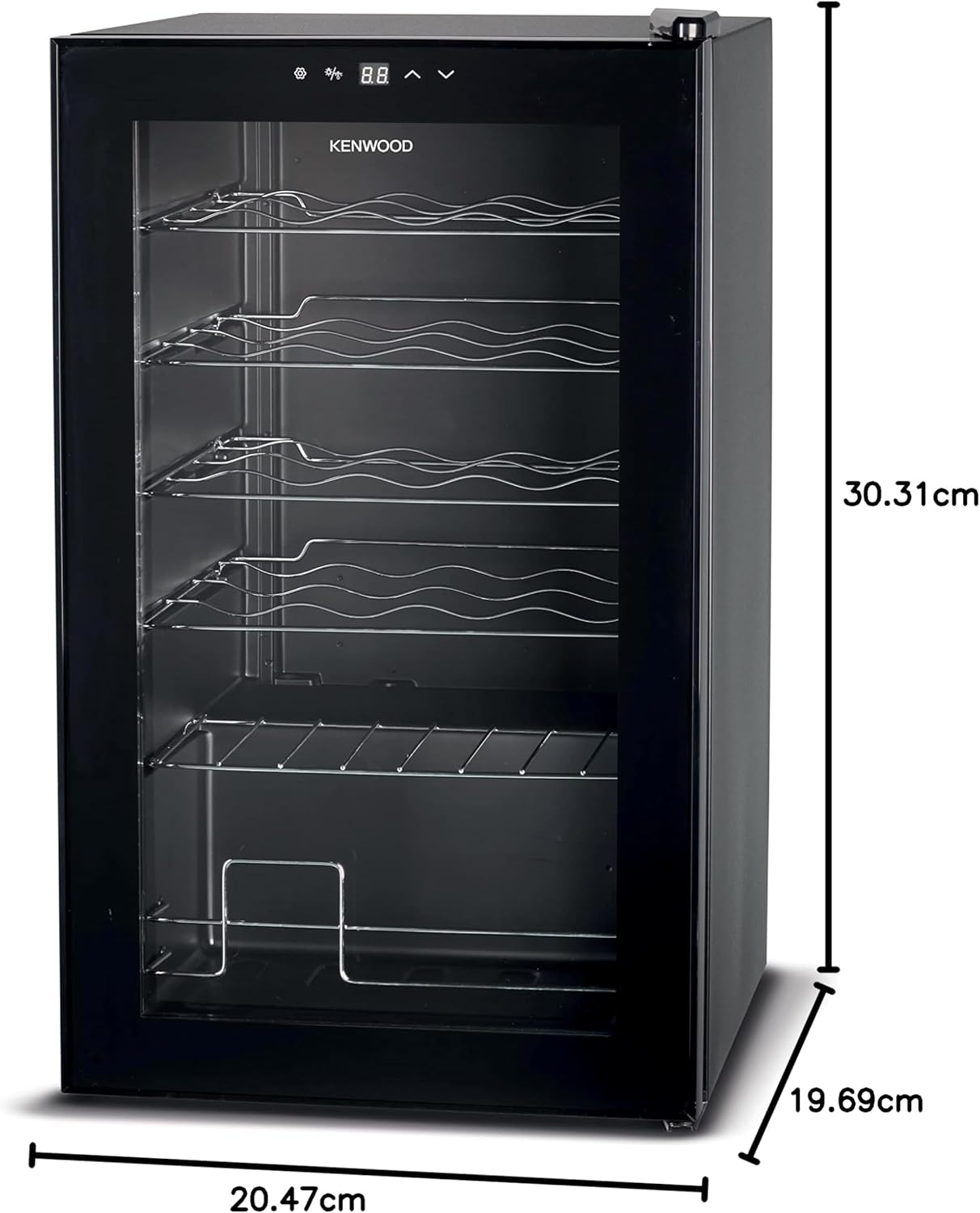 Kenwood Beverage Cooler 24 Bottles, Black - BCM24.000BK