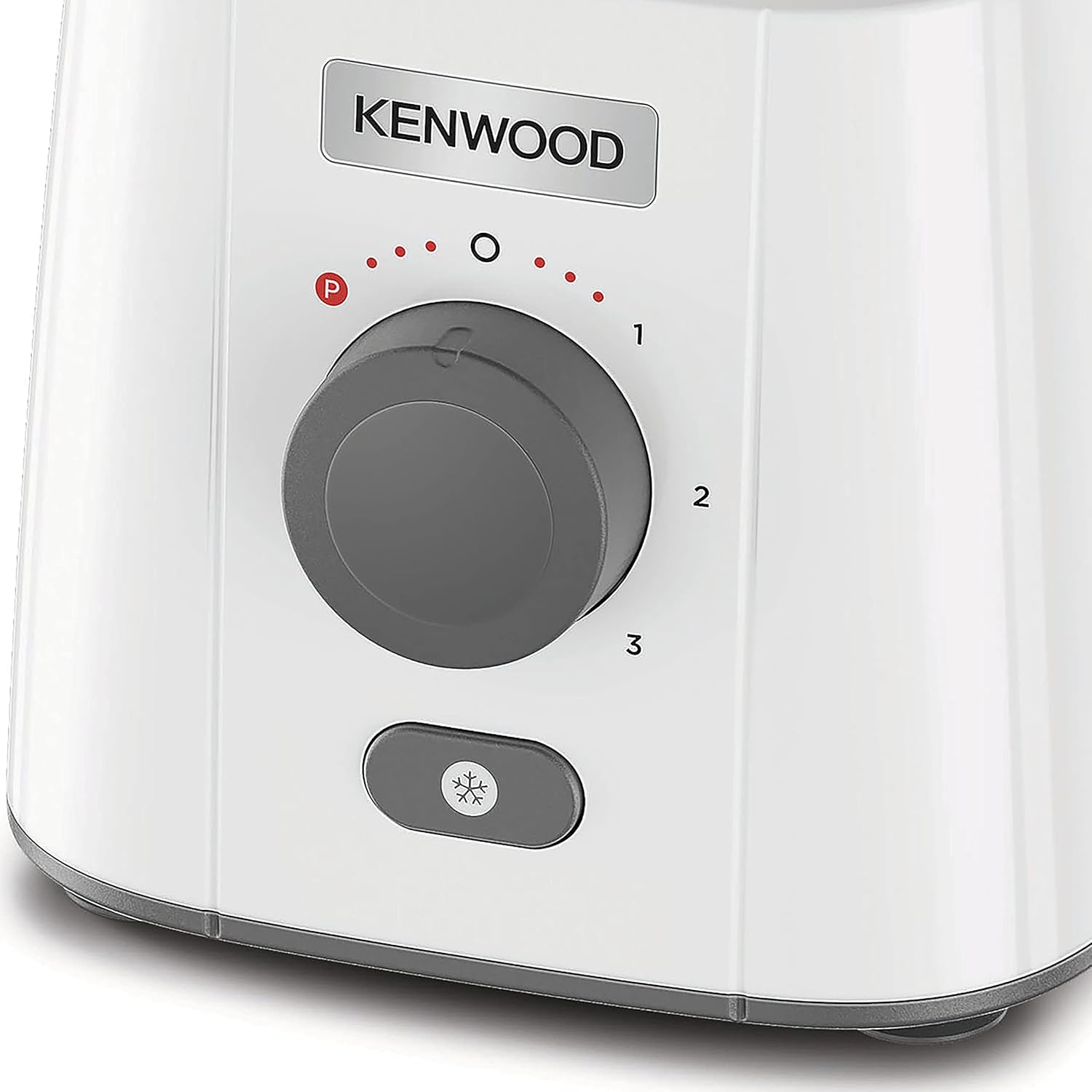 Kenwood Blender 650 Watts 1.5 Liters with Mill, White - BLP41.H0WH