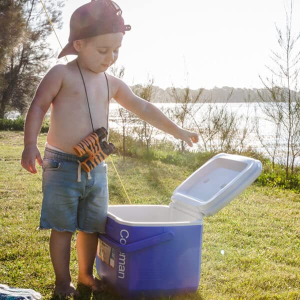 Coleman 16Qt/15L Performance Icebox Cooler, Dark Blue - 3138522114985-A