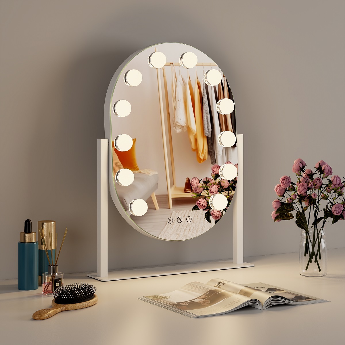 Orca Hollywood Style Mirror White LED Bulb - OR-DP330-B