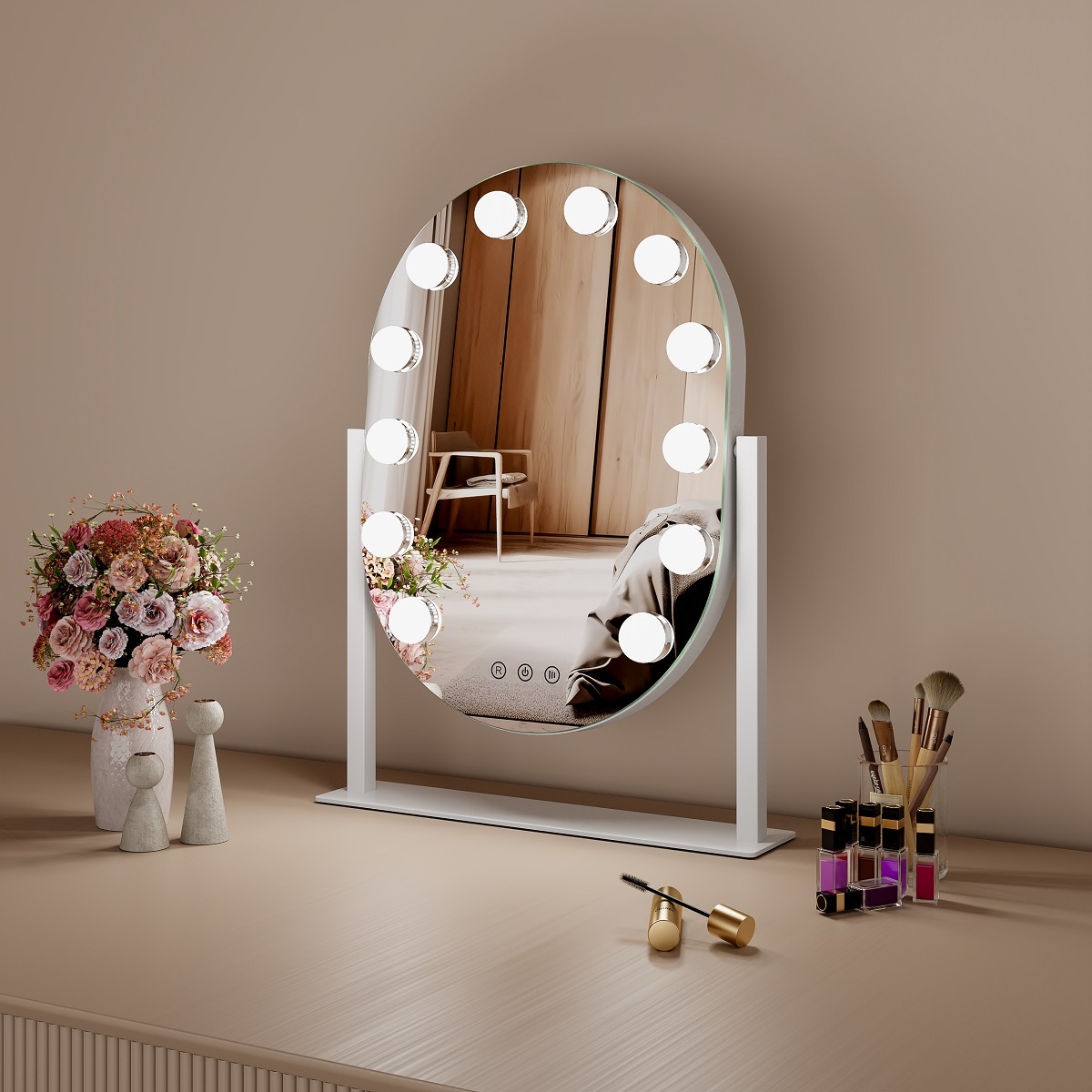 Orca Hollywood Style Mirror White LED Bulb - OR-DP330-B