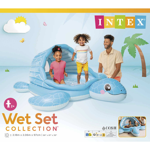 INTEX Inflatable Turtle Cove Playland: Paddling Pool