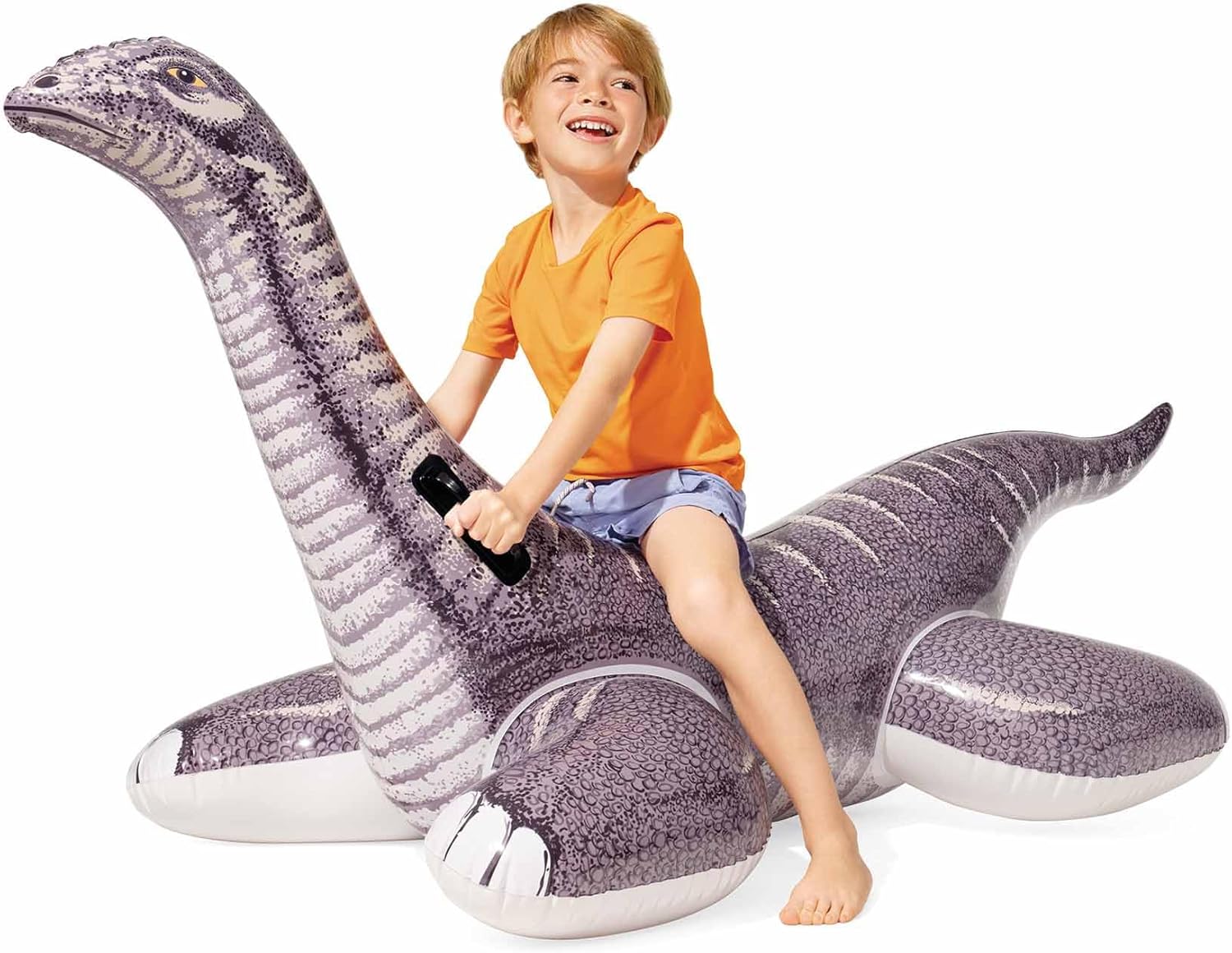 Intex Brontosaurus Ride-On Inflatable Kids/Children's Floating Pool Toy