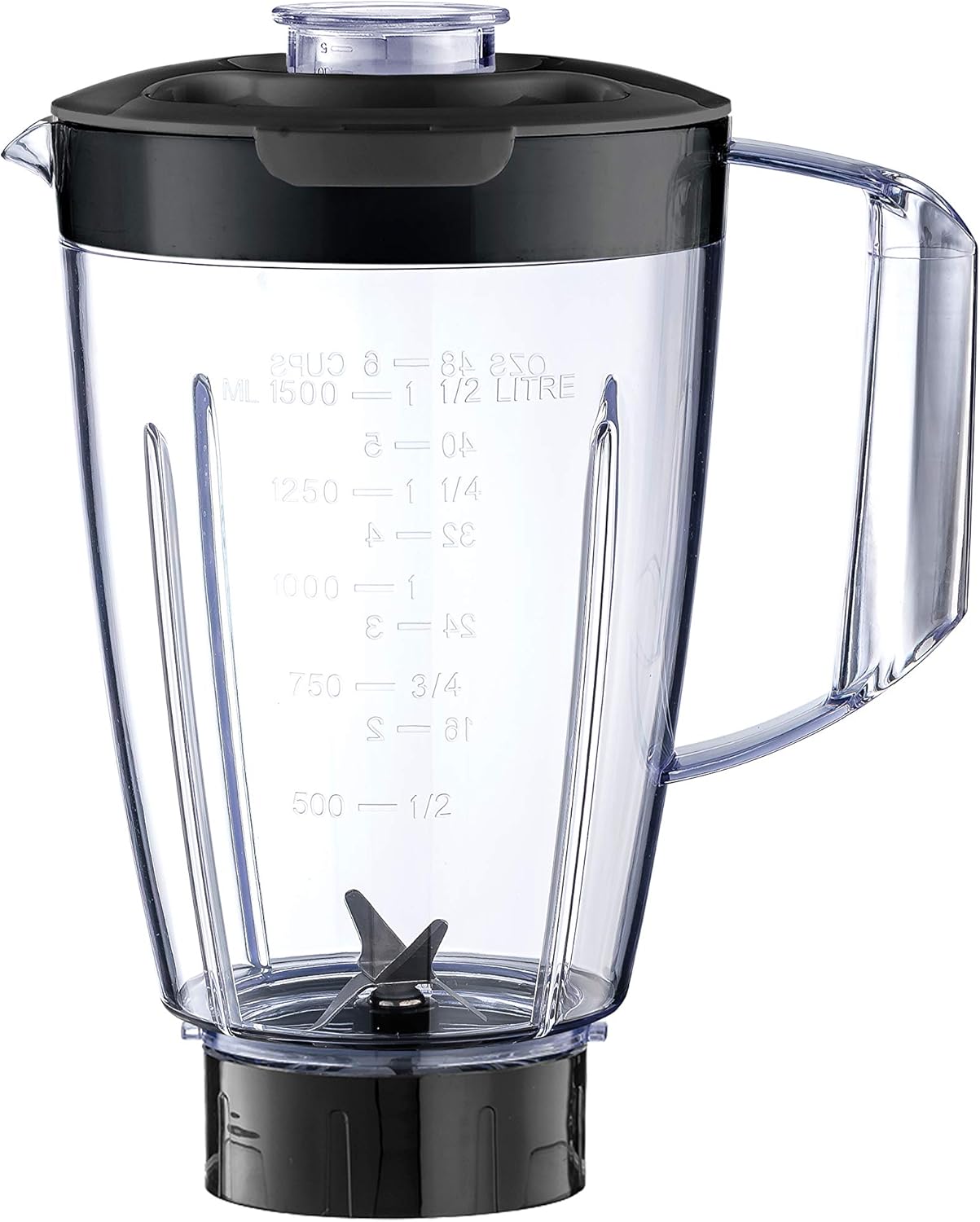 Black + Decker Blender With Grinder Mill + Extra Blender Jar - Black, 400 W