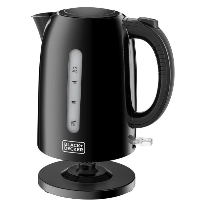 Black + Decker 1.7 Litres Electric Cordless Kettle, 1.7L - Black
