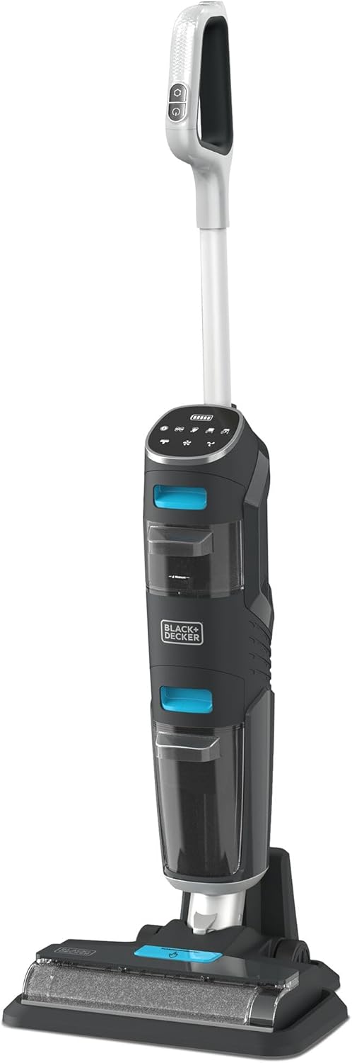 Black + Decker Cordless Wet Dry Vacuum Cleaner and Mop - Blue