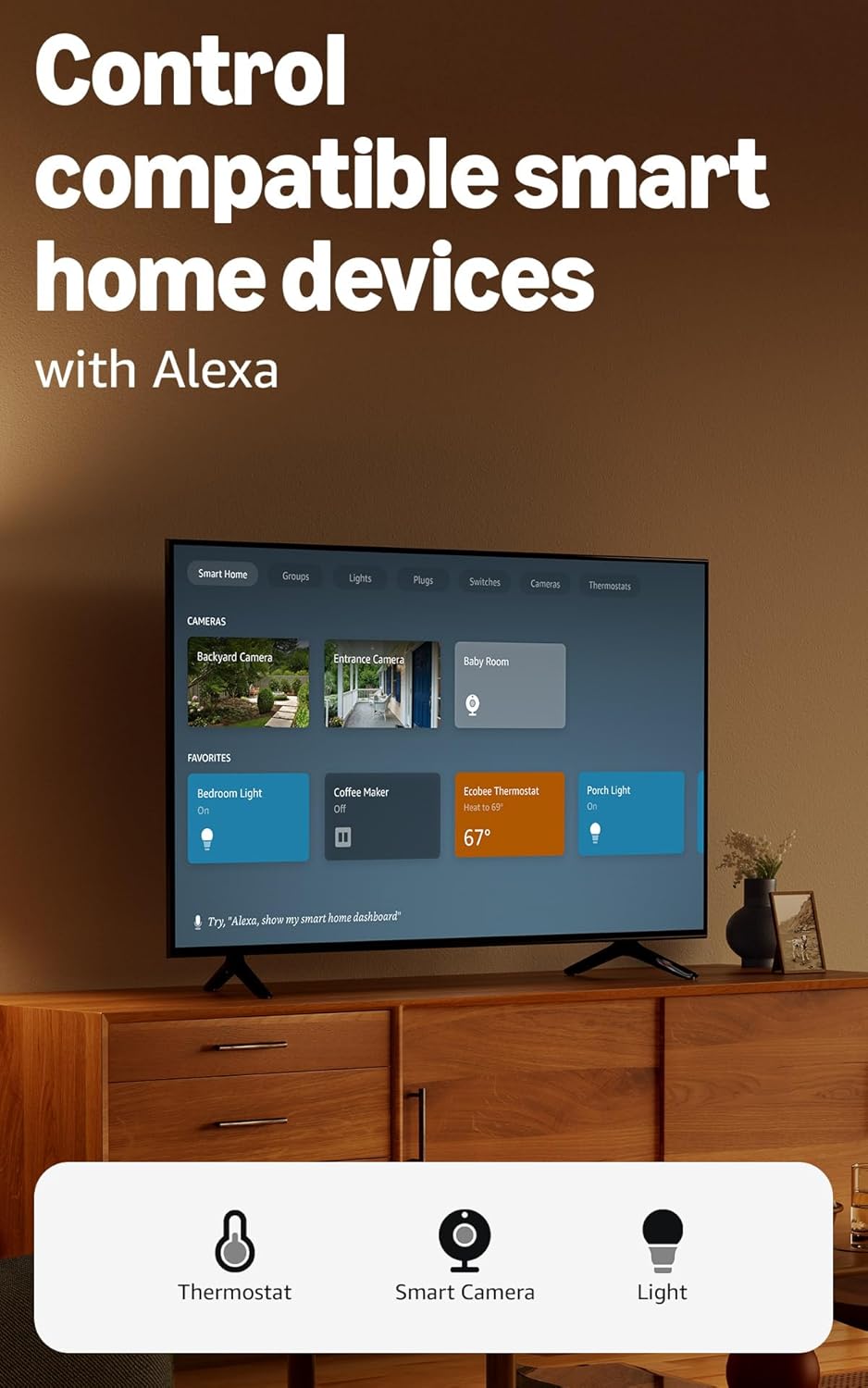 Amazon Fire TV Stick HD, 2024 Streaming Device with Alexa Voice Remote, 8GB & Wi-Fi 5 - Black