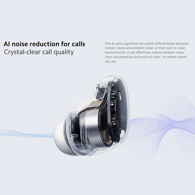 Redmi Buds 6 Play, AI Noise Reduction - Play Black