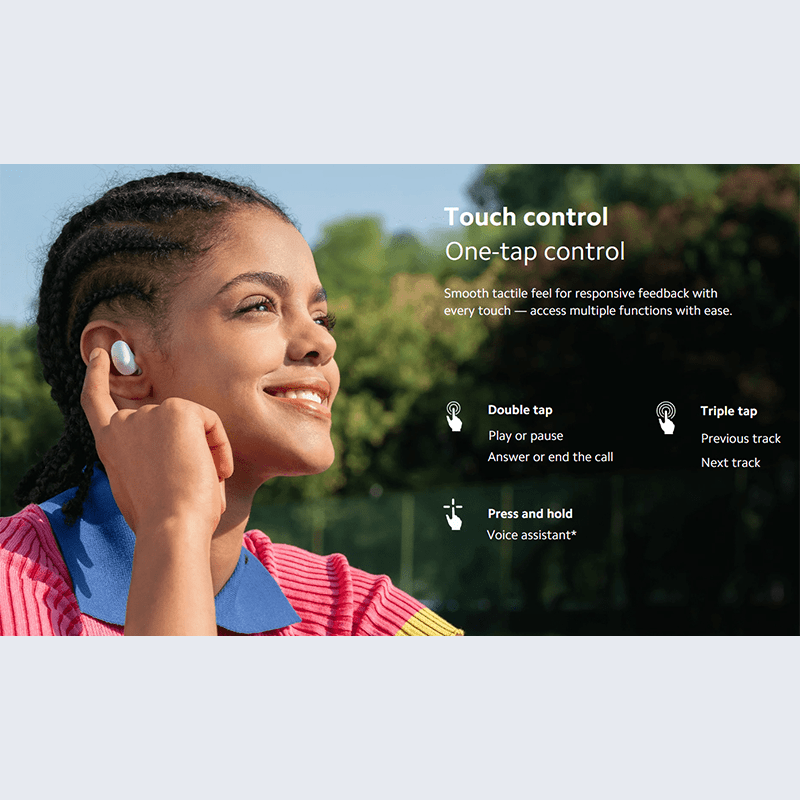 Redmi Buds 6 Play, AI Noise Reduction - Play Black
