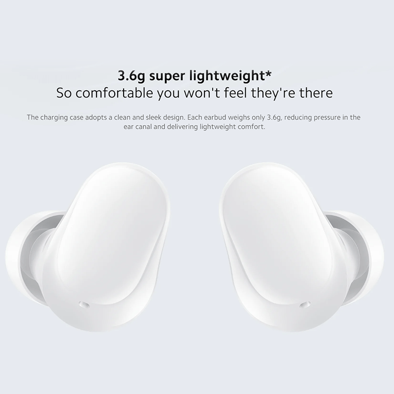 Redmi Buds 6 Play, AI Noise Reduction - Play White