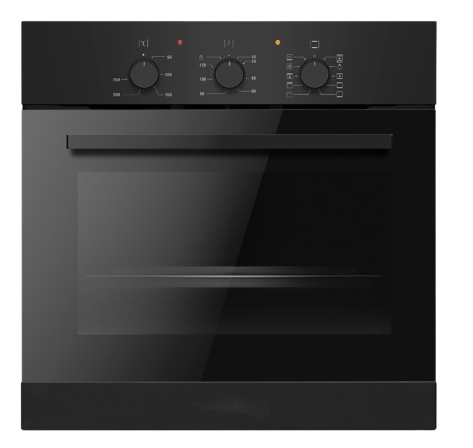 Startec Built-In 60cm Electric Oven, Black - SAO6EE9/B-FAN