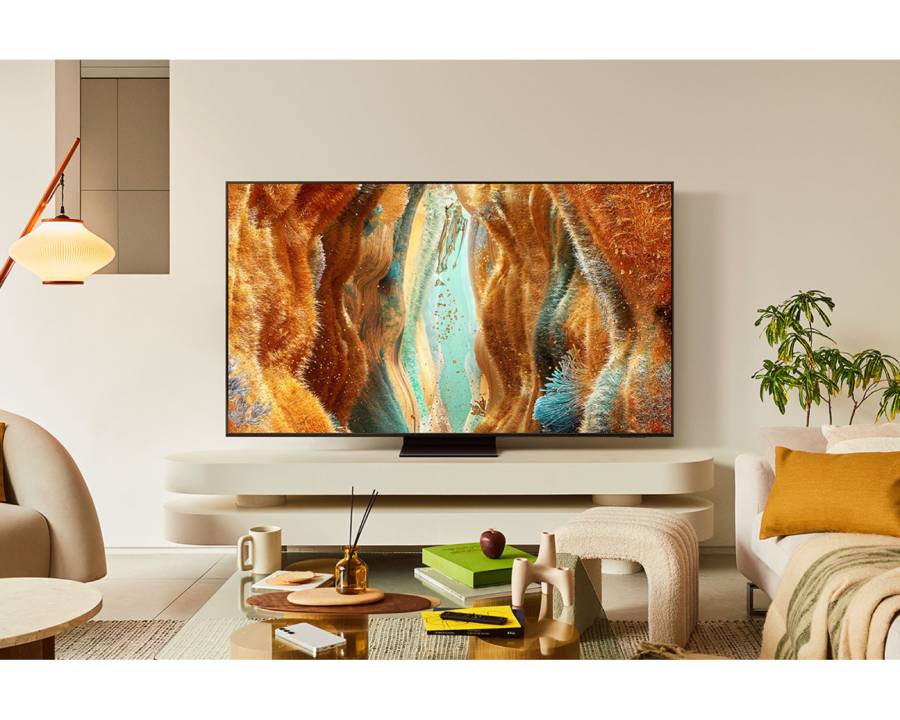 Samsung 75 Inch Neo QLED TV, QN70F, 4K, Mini LED, NQ4 AI Gen2 Processor, QA75QN70FAUXZN - Black