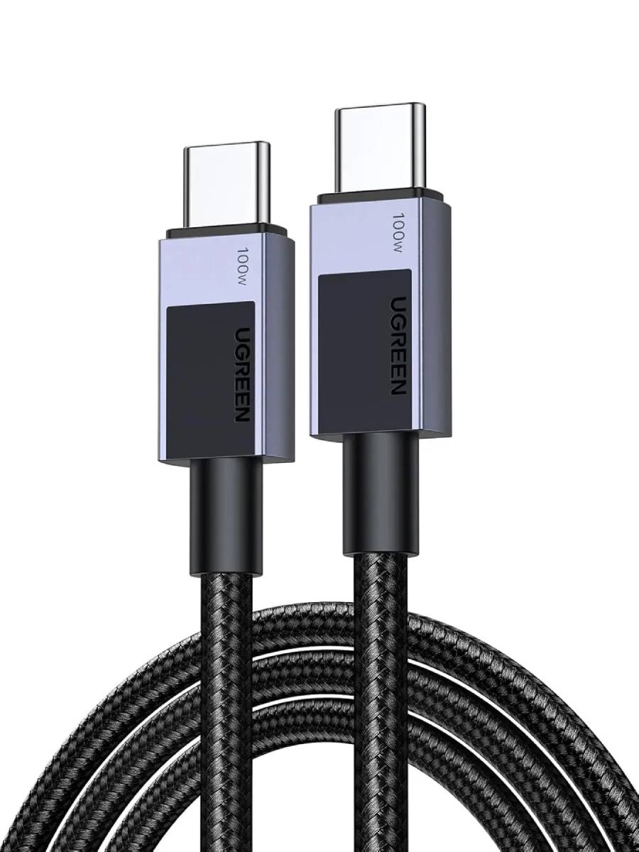 UGREEN USB-C to USB-C PD Fast Charging Cable Space, 2m 100W - Gray