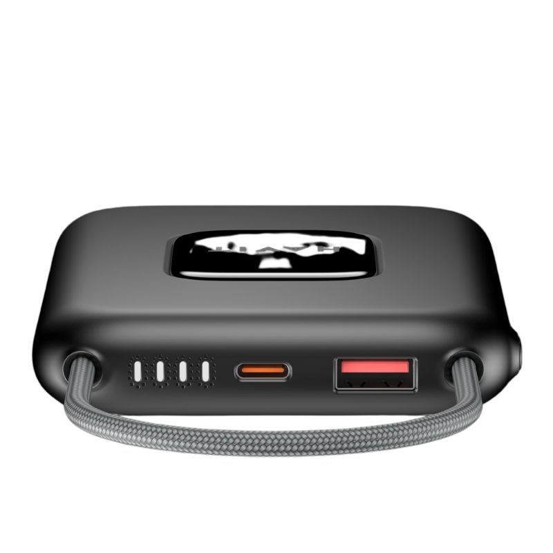 Havit PB32 10000mAh Power Bank+USB-C Cable - Black & Gray