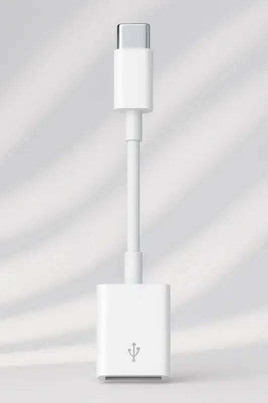 Apple USB C to USB Adapter - White