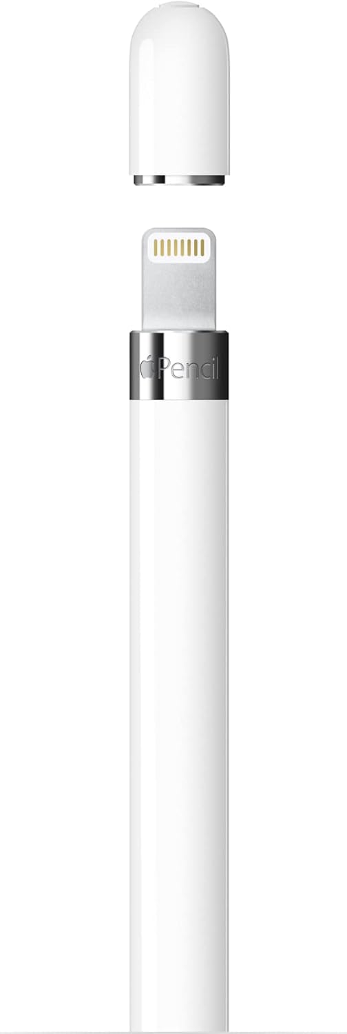 Apple Pencil, 1st Gen with USB-C to Apple Pencil Adapter - White