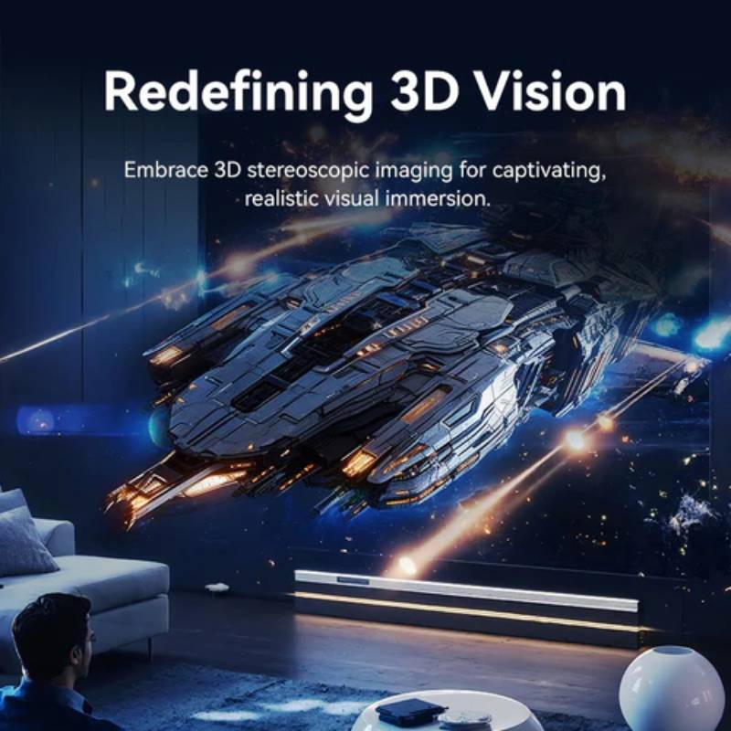 Vention 1-In & 8-Out HDMI Splitter 4K@60Hz Black Aluminum Alloy Type EU Standard - Black