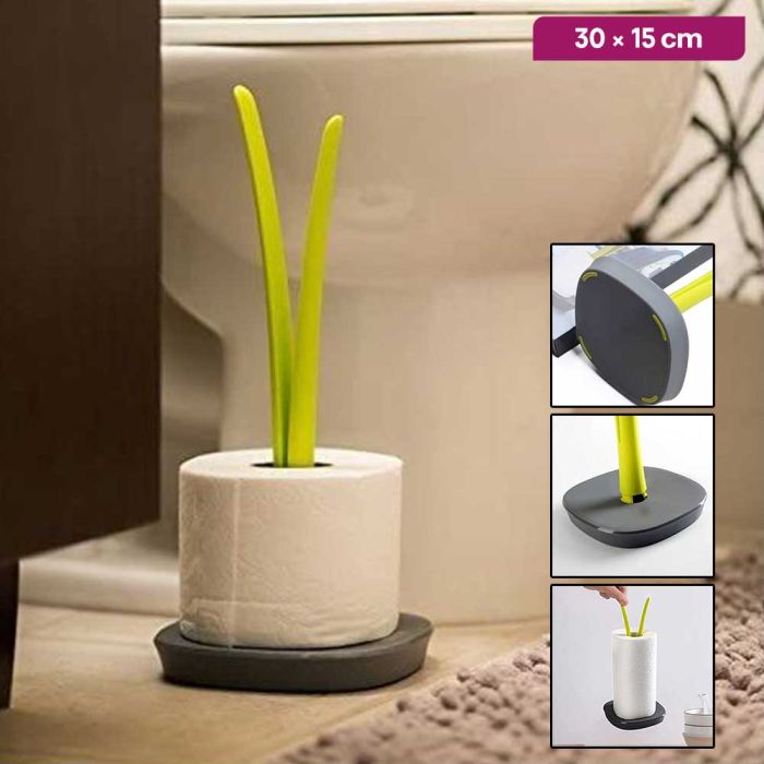 Vertical Paper Towel Holder Stand - Black