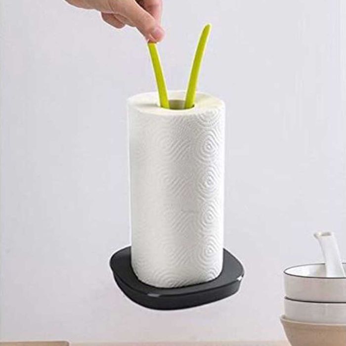 Vertical Paper Towel Holder Stand - Black