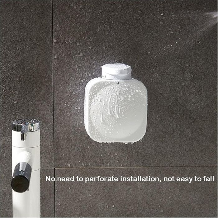 Wall Mounted Manual Soap Dispenser - White