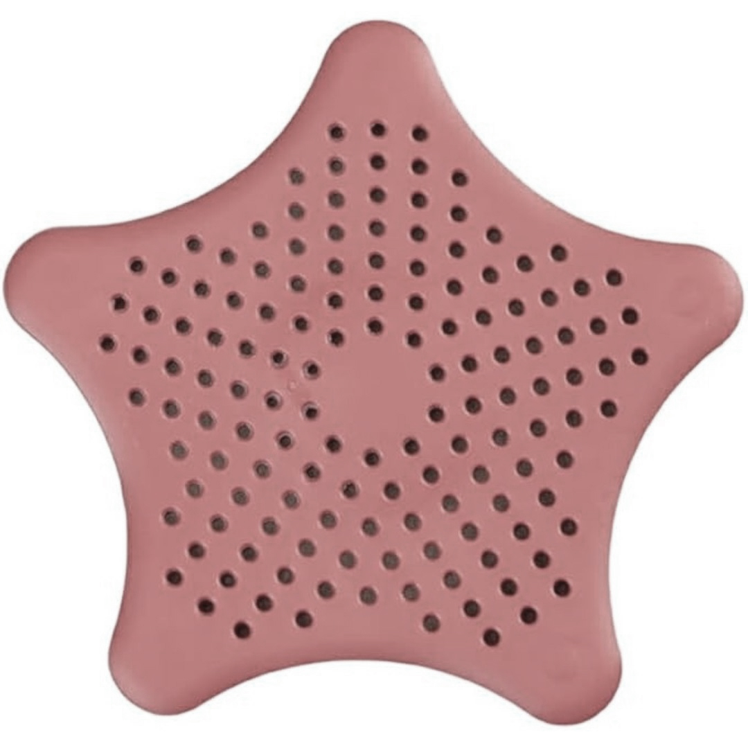 Bathlux 3Pcs Silicone Bathroom Drain Strainer Assorted Colour