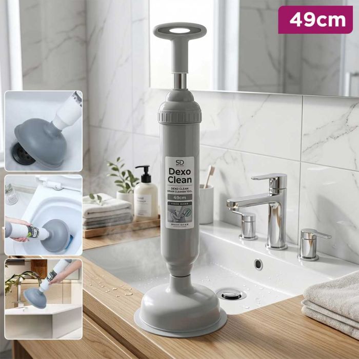 Dexo Clean Drain Cleaner Tool 49cm, White
