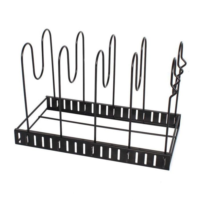 Pots and Pans Organizer Metal - Black