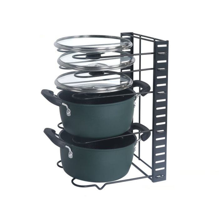 Pots and Pans Organizer Metal - Black
