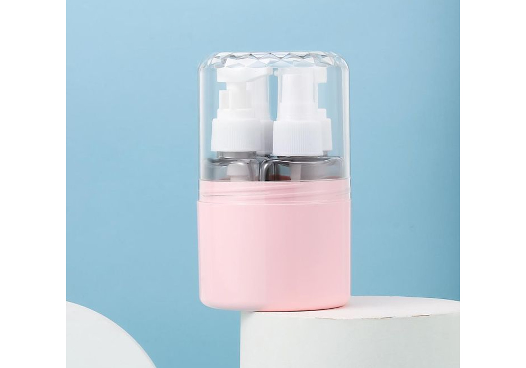 4-in-1 Travel Bottle Set, Assorted Color