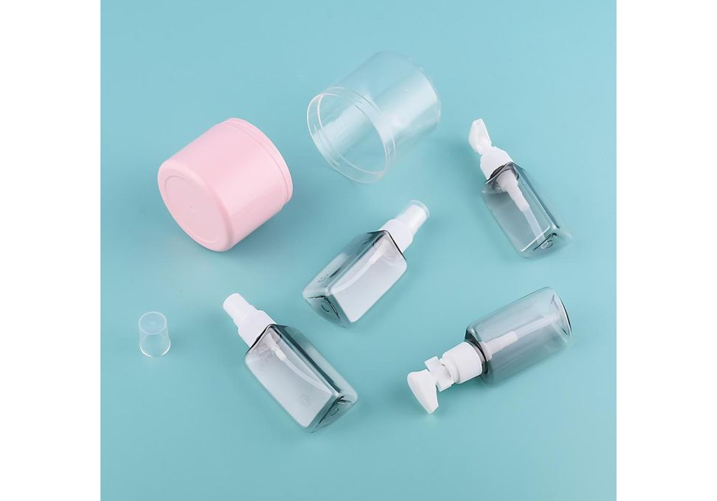 4-in-1 Travel Bottle Set, Assorted Color