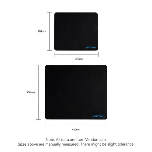 Vention FPS Gaming Mouse Pad Smooth Surface Type - Black
