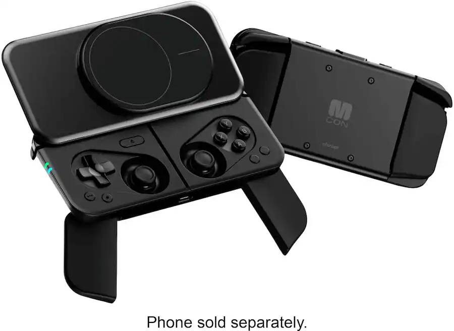 OhSnap MCON - Magnetic Transforming Gaming Controller - Black