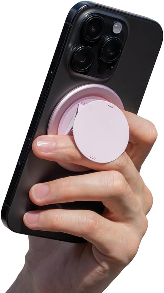 Ohsnap Snap Grip 5 Magnetic Ultra Thin Phone Grip and Stand - Pink
