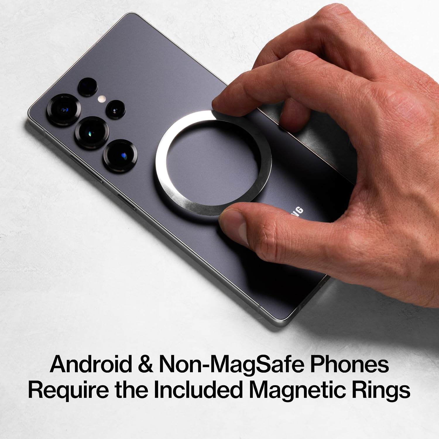 Statik HyperMount Pro Vacuum Magnetic NanoSuction Phone Mount - Black