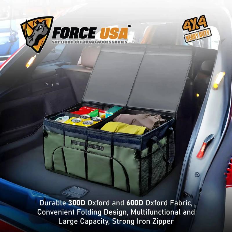 Force USA Carry Bag Organizer Storage - Black & Grey