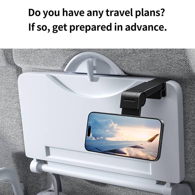 Araree Plane Mount Inflight Airplane Magsafe Smartphone Holder - Black