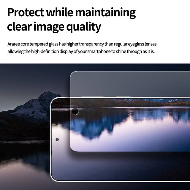 Araree Core Glass Screen Protector For Samsung Galaxy S26 Ultra - Clear