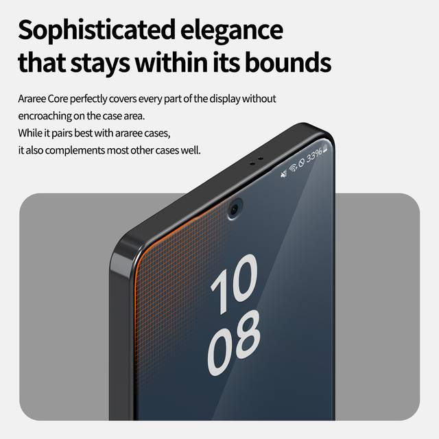 Araree Core Glass Screen Protector For Samsung Galaxy S26 Ultra - Clear